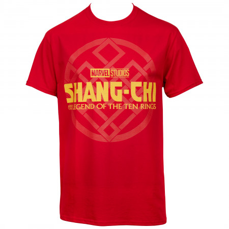 Marvel Shang-Chi and the Legend of the Ten Rings Symbol T-Shirt